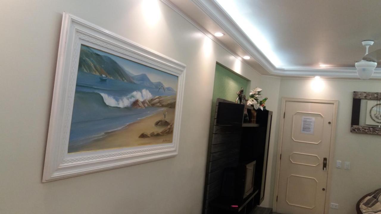 Apartamento Enseada, Guaruja, 3 Dorms, 3 Banhs, 8 Pessoas, 02 Quadras Da Praia, 2 Sacadas, 2 Vagas De Garagem Eksteriør bilde