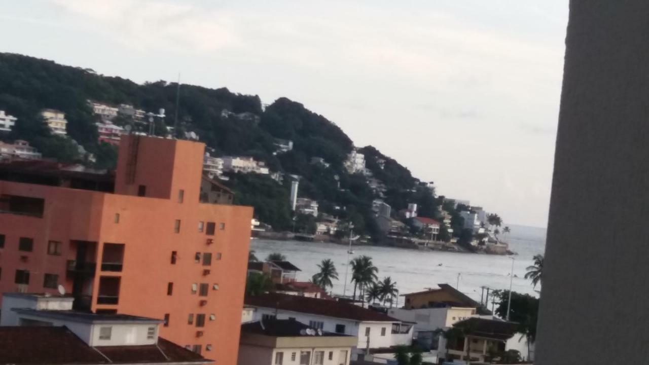 Apartamento Enseada, Guaruja, 3 Dorms, 3 Banhs, 8 Pessoas, 02 Quadras Da Praia, 2 Sacadas, 2 Vagas De Garagem Eksteriør bilde